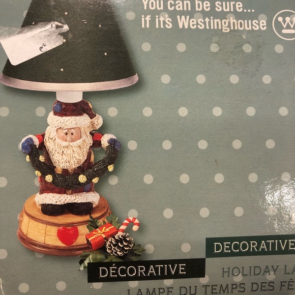 Christmas Santa Lamp works Well - Picture 12 of 12